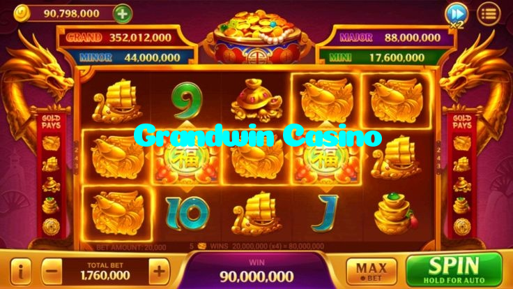 Grandwin Casino casino presented on mobile device in Pakistan with slots and live games
